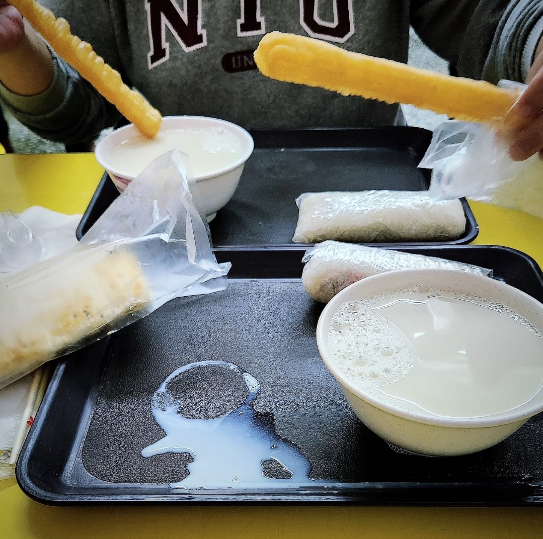 A Typical Taiwanese Breakfast